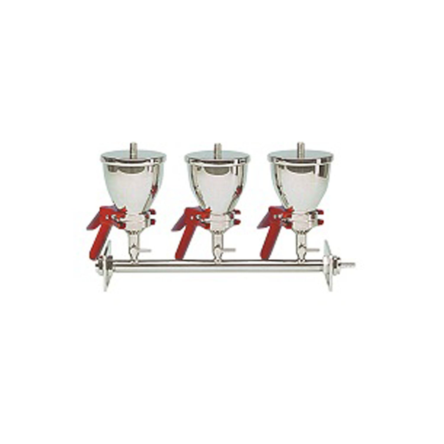 Multiple Filtration Apparatus, Three-Place Filtration, Stainless Steel 500mL, 47/50mm, AS310/3, Support Screen