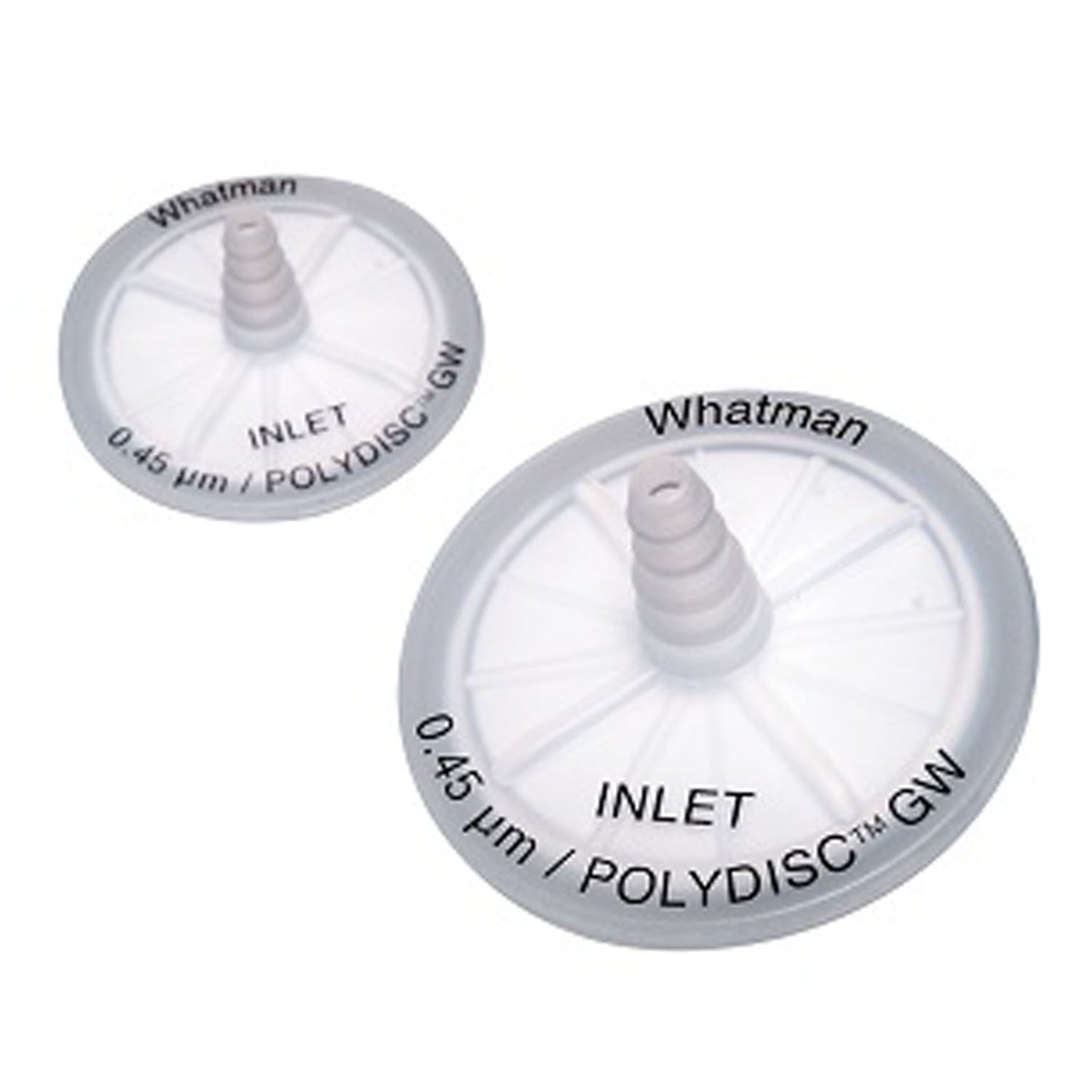 Inline Filter, Whatman Polydisc GW (Ground Water), 50mm, 0.45m Pore Size, Quartz Fiber/ Nylon, 50/pk