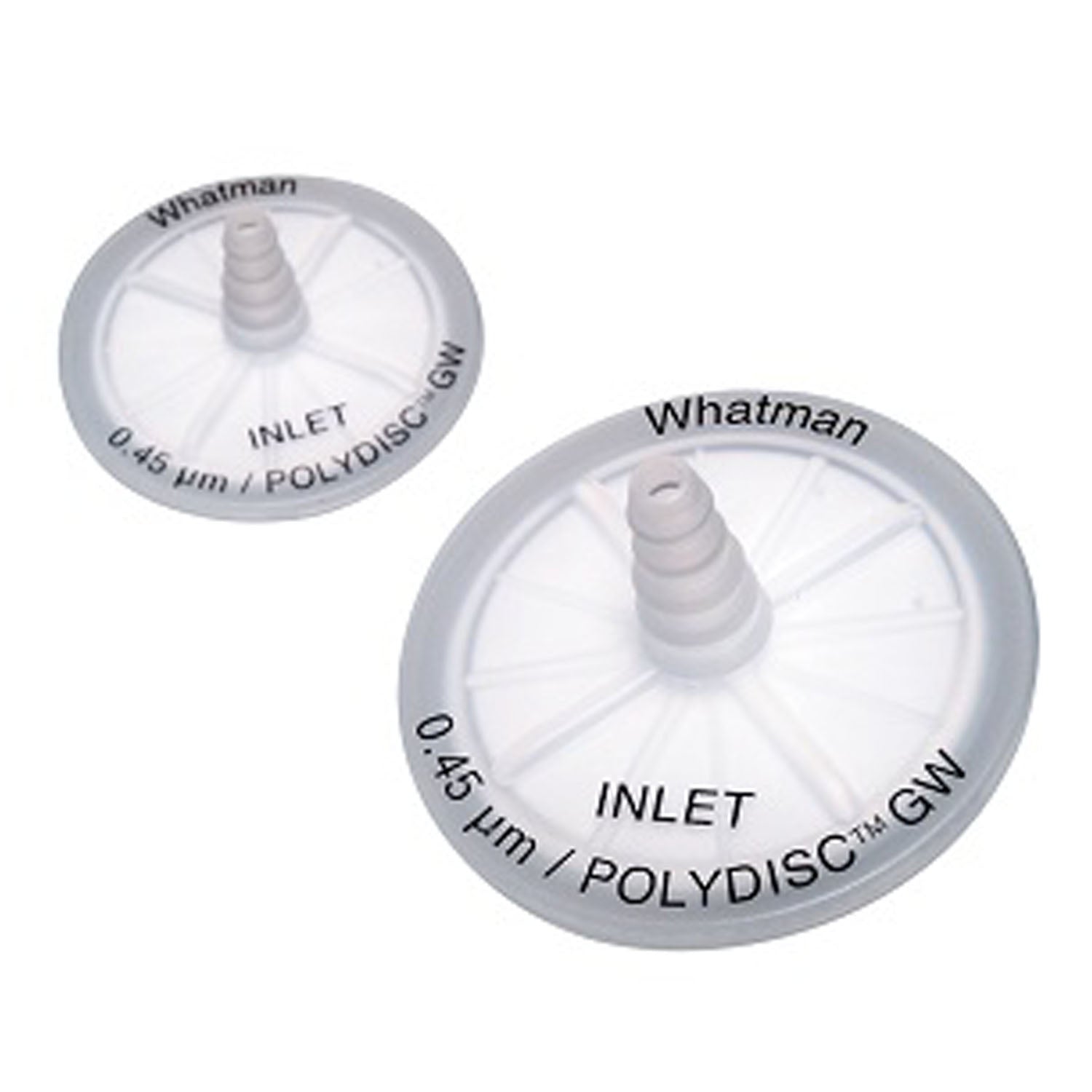 Inline Filter, Whatman Polydisc GW (Ground Water), 50mm, 0.45m Pore Size, Quartz Fiber/ Nylon, 50/pk