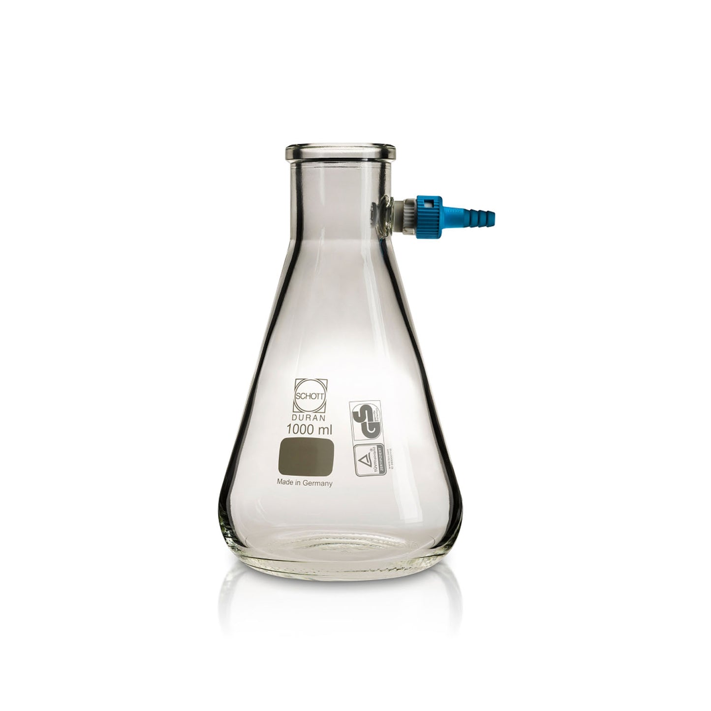 Suction Flask (SF100), 1000mL with Tubing Nozzle, 1/pk