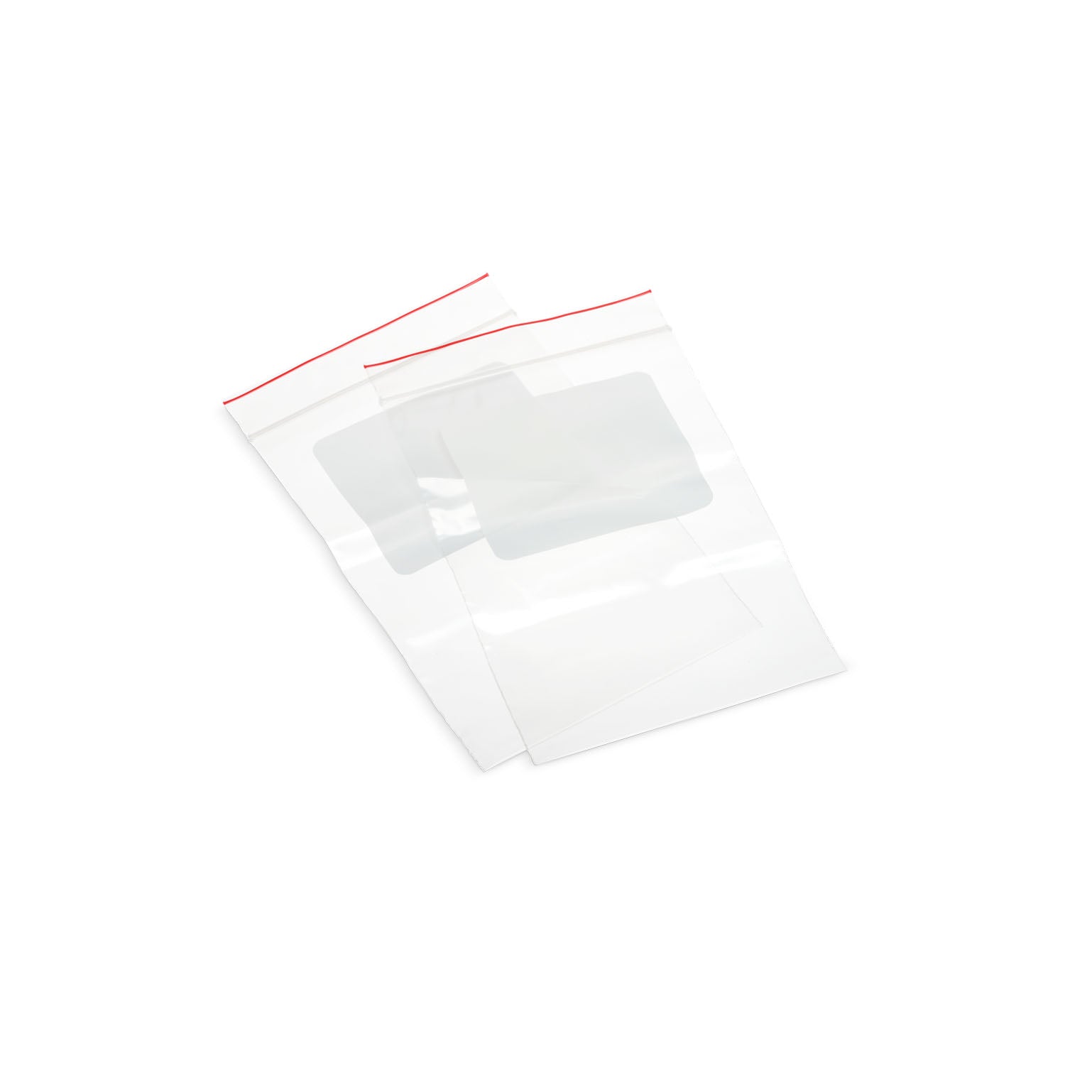 Plastic Ziploc Storage Bags, 4" x 6", 100/pk
