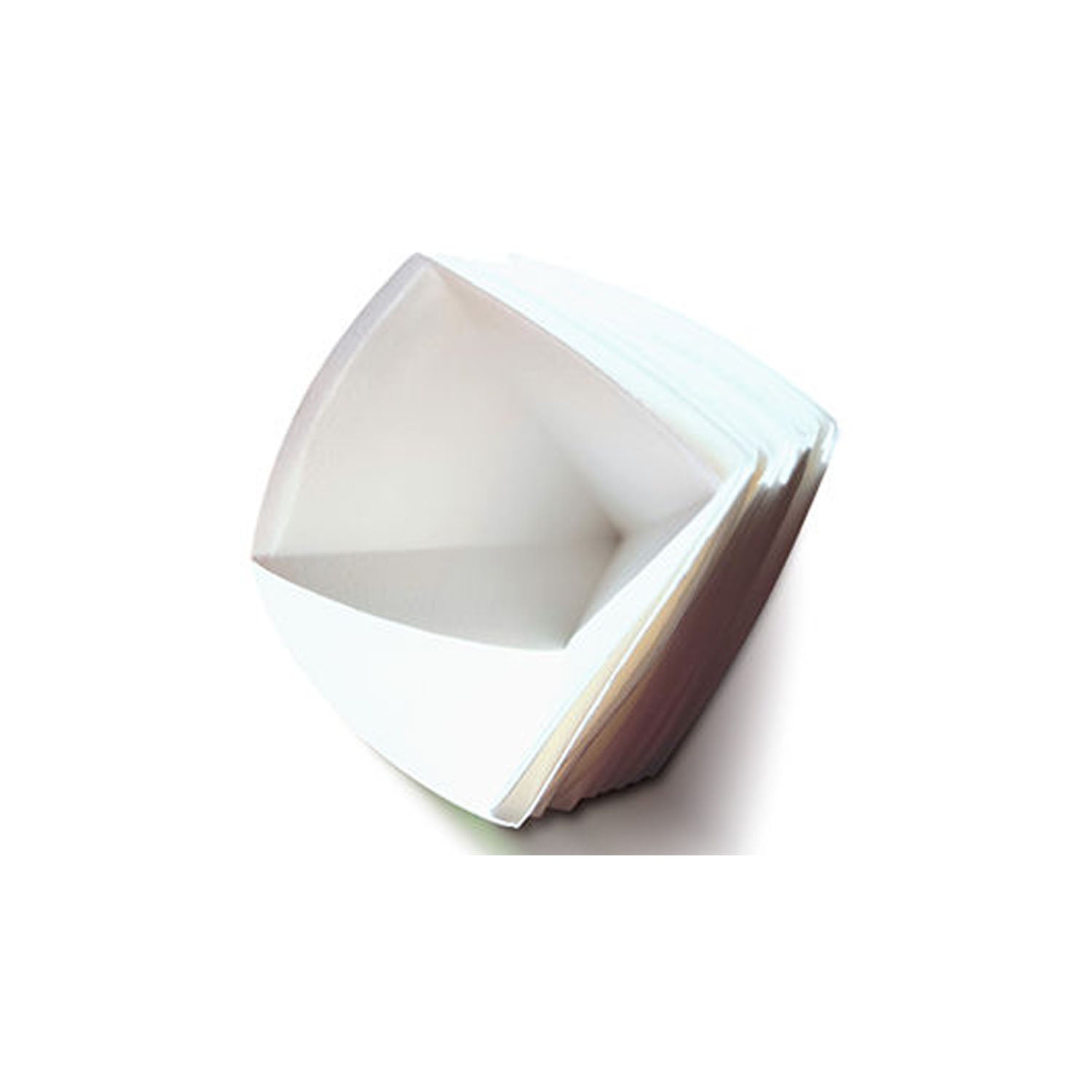 Cellulose Filter Paper, 90mm, GR 540, Folded, Pyramid, 1000/pk