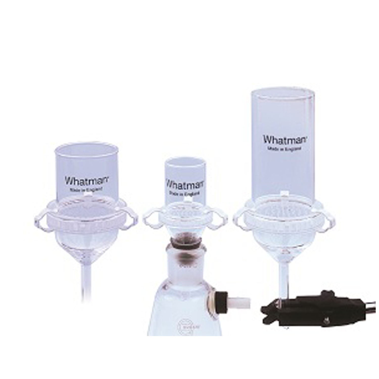 Accessories: 3-Piece Filter Funnel, 9cm, 200mL Reservoir Volume