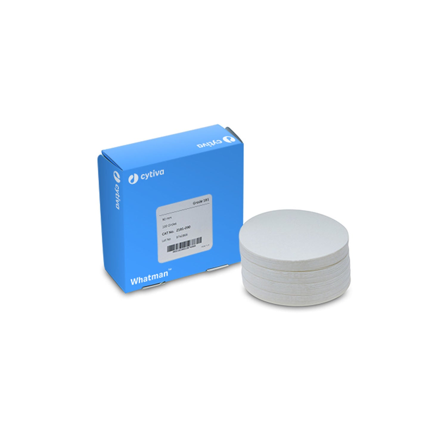 Testing Papers, Circles, 90mm Dia, Grade 161, 100/pk
