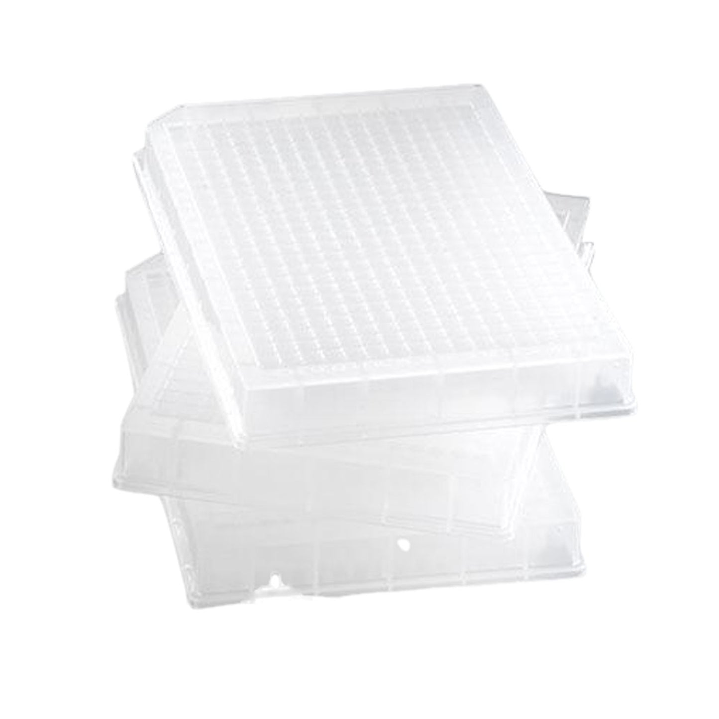 AcroPrep 384-Well Filter Plates, 100 L - 1.0 m Glass Fiber, Long Tips, Natural, 100/pk