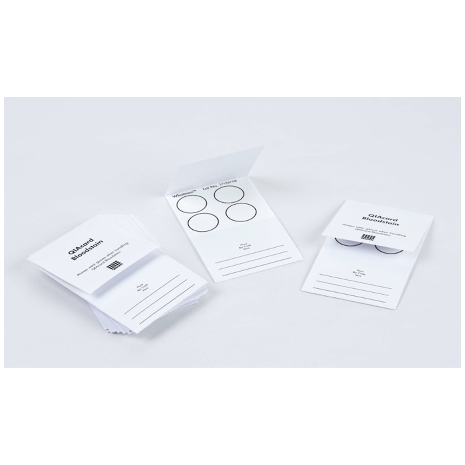 Blood Stain Cards, 100/pk
