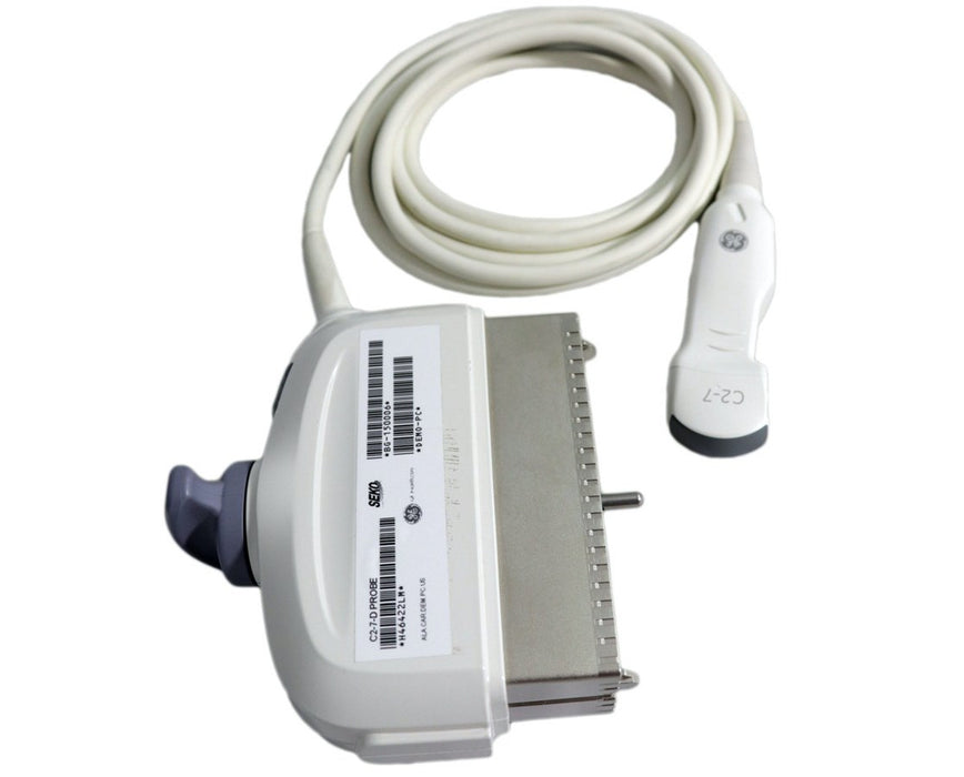 C2-7-D Wideband Microconvex Array Probe (DROP SHIP ONLY) (Continental US Only) (Not Available to Vet or Government Markets) (Pricing Listed is an Estimate and may Change without Prior Notification; Please Contact your GE Sales Rep for an Accurate Price Quote) 