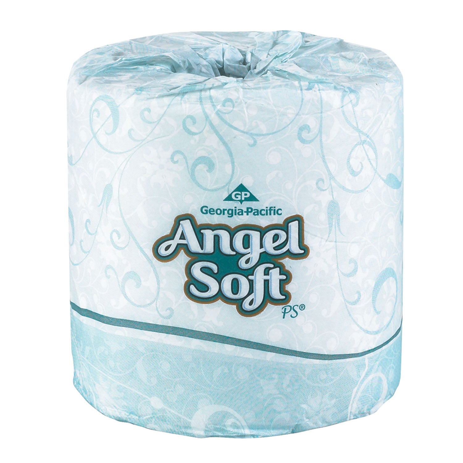Premium Embossed Bathroom Tissue, 2-Ply, White, 4" x 4.05", 450 sht/rl, 20 rl/cs
