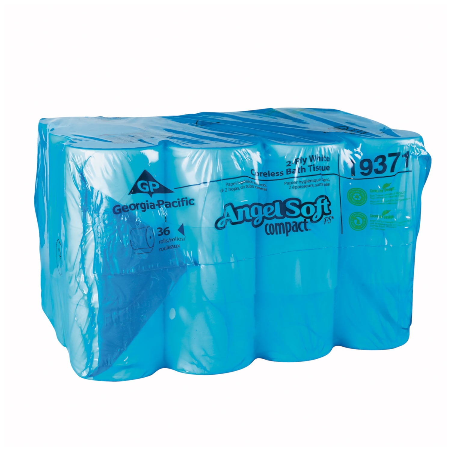Coreless Bathroom Tissue, 2-Ply, 3.85" x 4.05", 750 sht/rl, 30 rl/cs