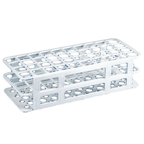 Test Tube Rack, For 16 & 17mm Tubes, Holds 60 Tubes, Yellow