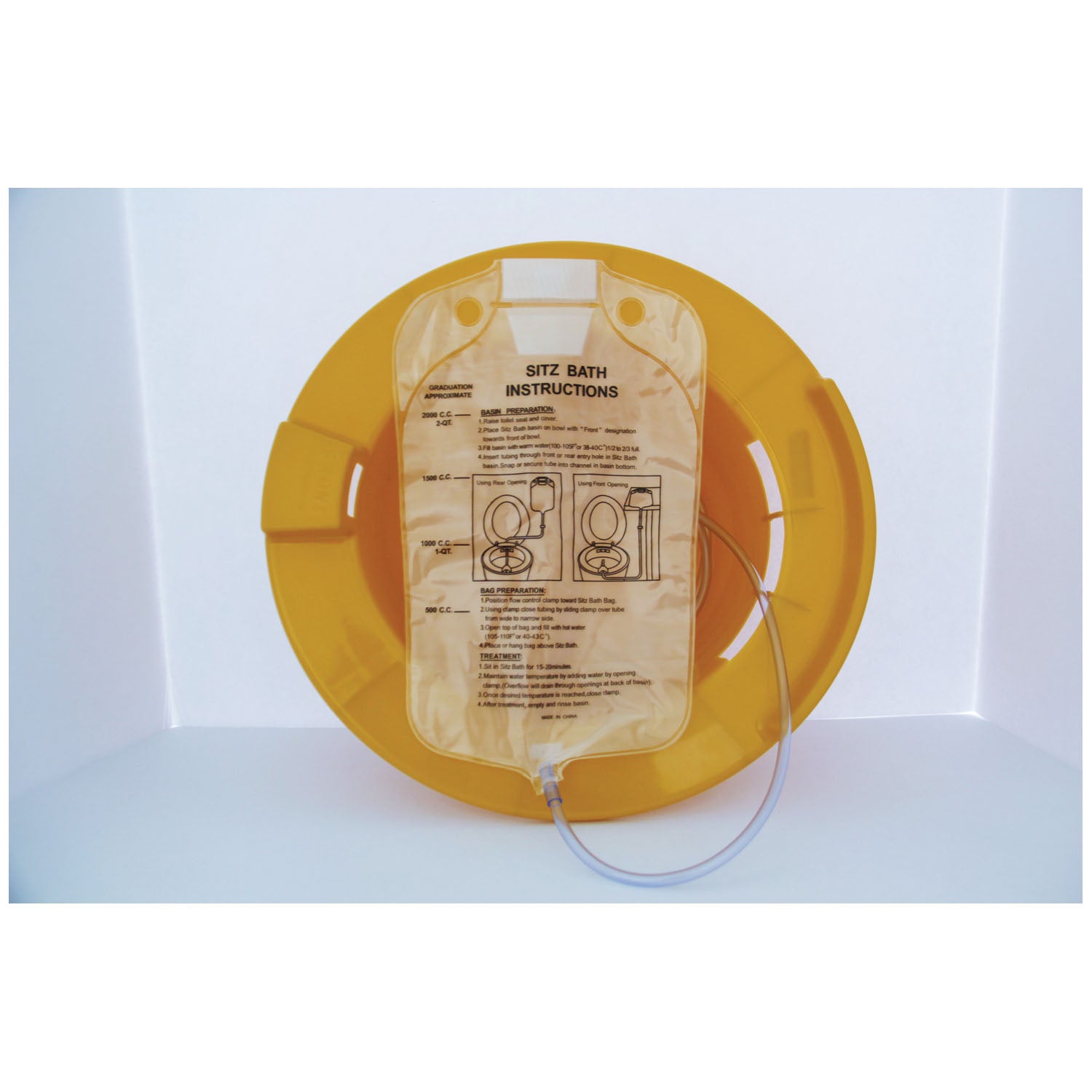 Sitz Bath, Turquoise, 10/cs