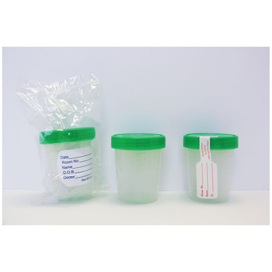 Specimen Container, Pneu-Tube MAX, 90 ml, Non-Sterile, 400/cs