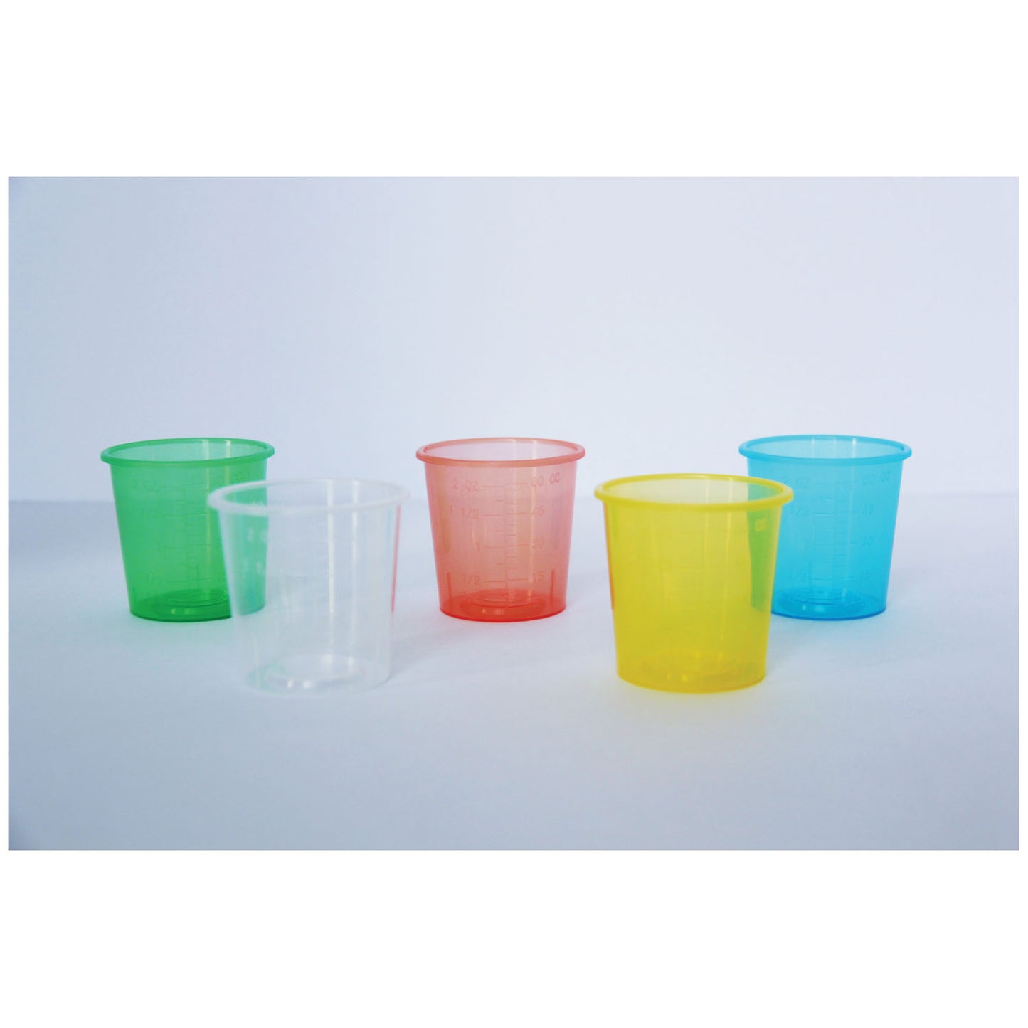 Medicine Cup, 2 oz, Graduated, Clear, 1000/cs