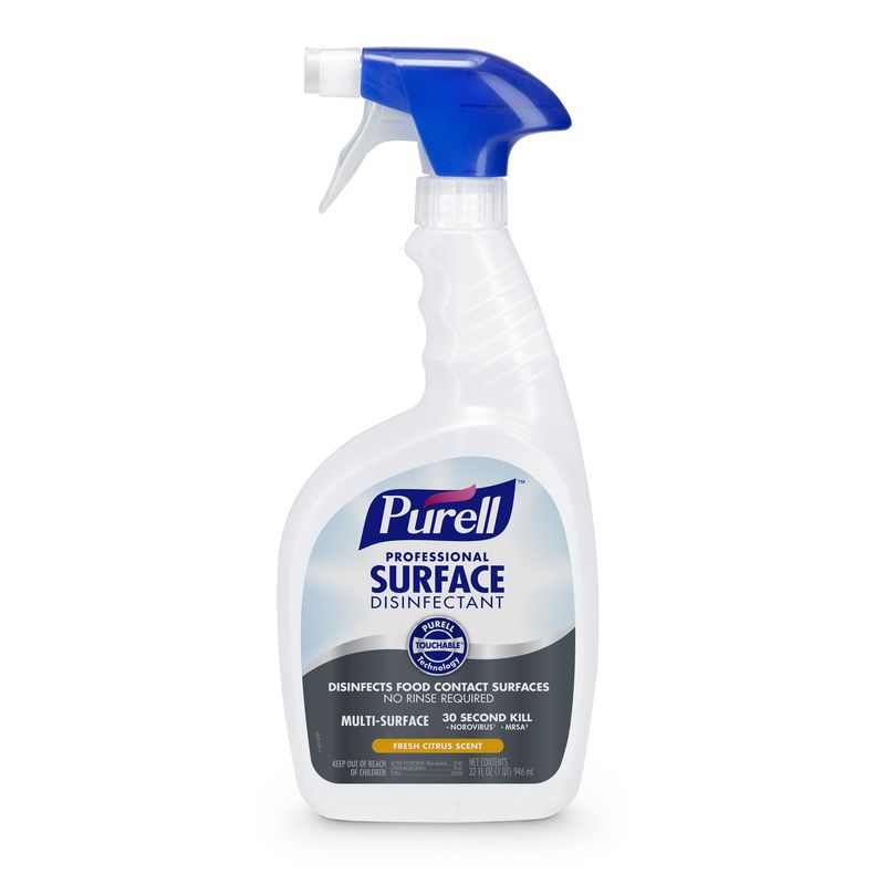 Disinfectant, 32 oz Bottle, Capped & Sealed with Triggers, 6/cs (Item is considered HAZMAT and cannot ship via Air or to AK, GU, HI, MP, PR, VI)