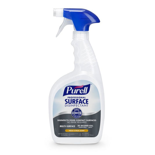 Disinfectant, 32 oz Bottle, Capped & Sealed with Triggers, 6/cs (Item is considered HAZMAT and cannot ship via Air or to AK, GU, HI, MP, PR, VI)