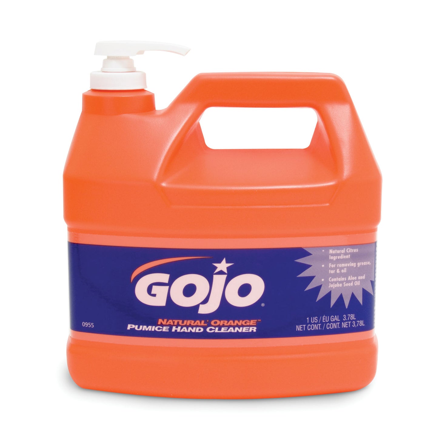 Hand Cleaner, One Gallon with Pump Dispenser, 4/cs