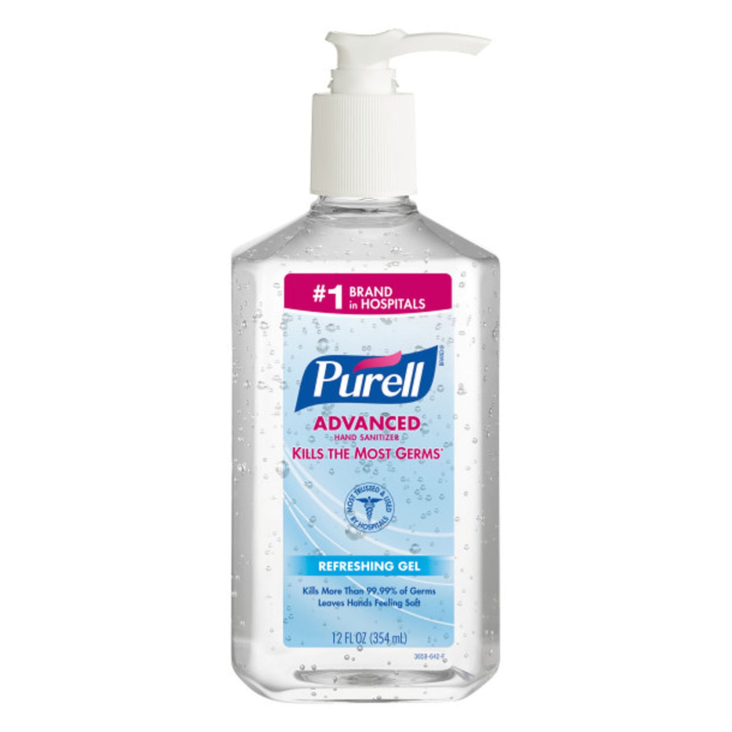 Instant Hand Sanitizer, 12 fl oz Pump Bottle, 12/cs (114 cs/plt) (Item is considered HAZMAT and cannot ship via Air or to AK, GU, HI, MP, PR, VI) (091214)