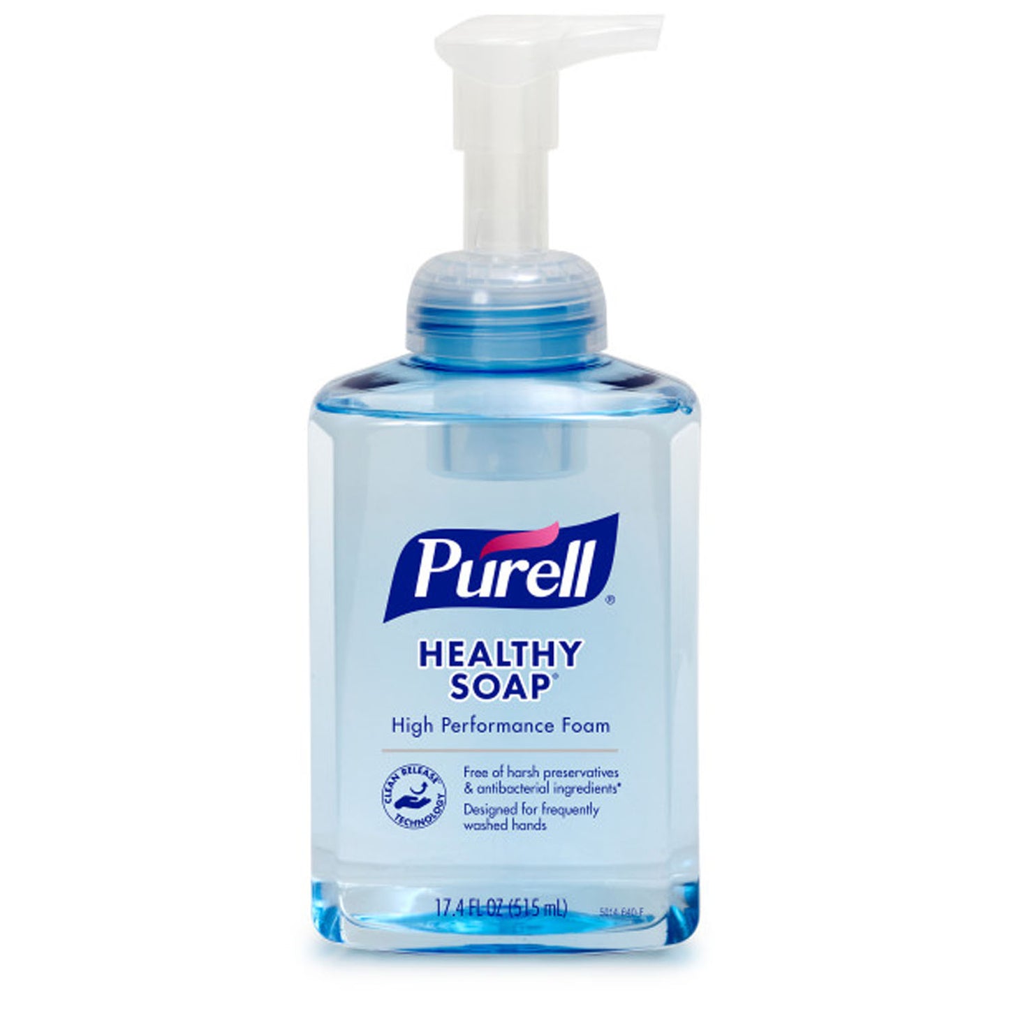 PURELL CRT HEALTHY SOAP High Performance Foam, 17.4 fl oz Pump Bottle, 4/cs