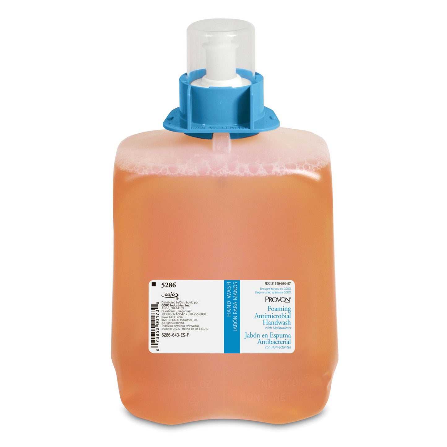 FMX-20 Foaming Antimicrobial Handwash, 2000mL, 2/cs