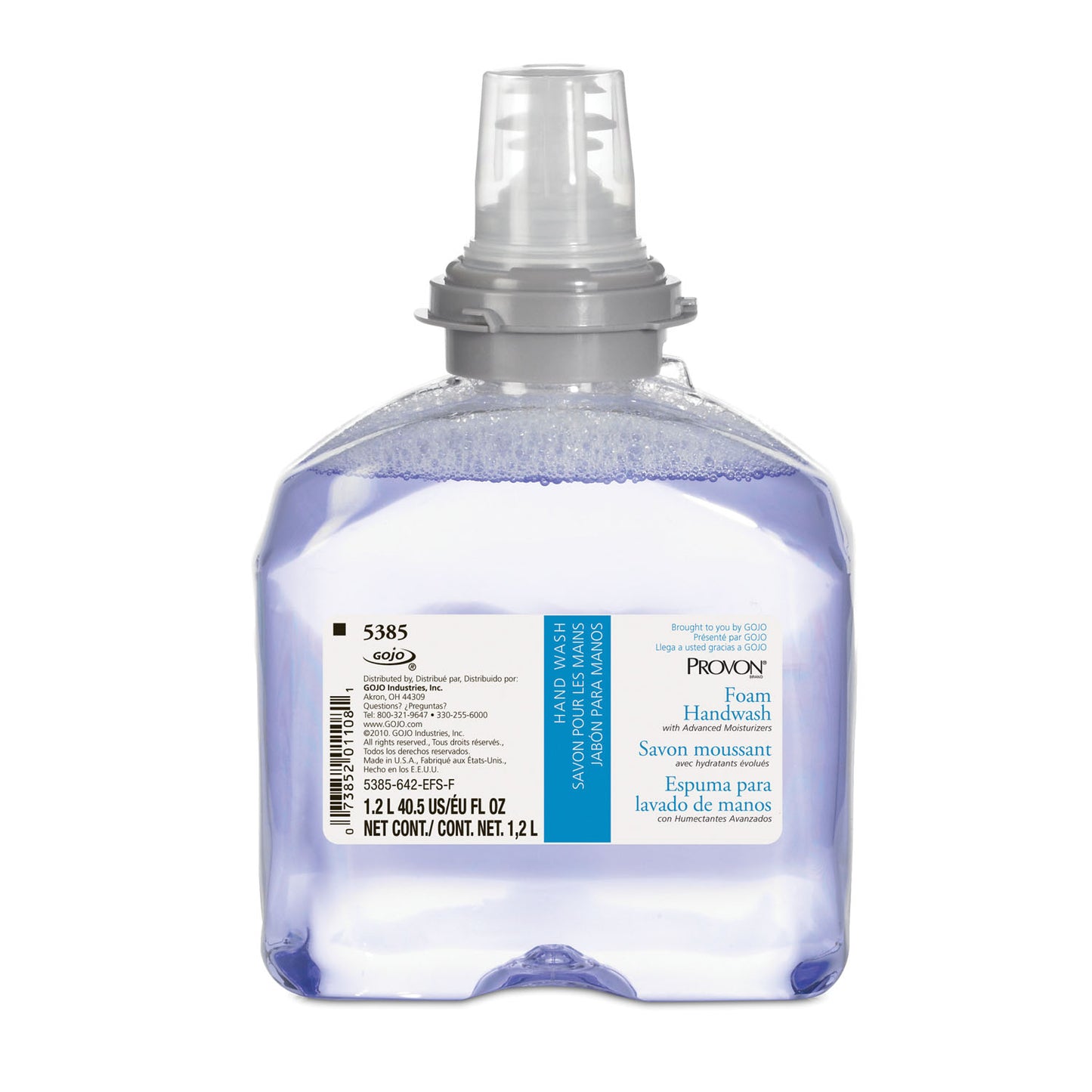 PROVON Foaming Handwash with Advanced Moisturizers, 1200mL TFX, 2/cs