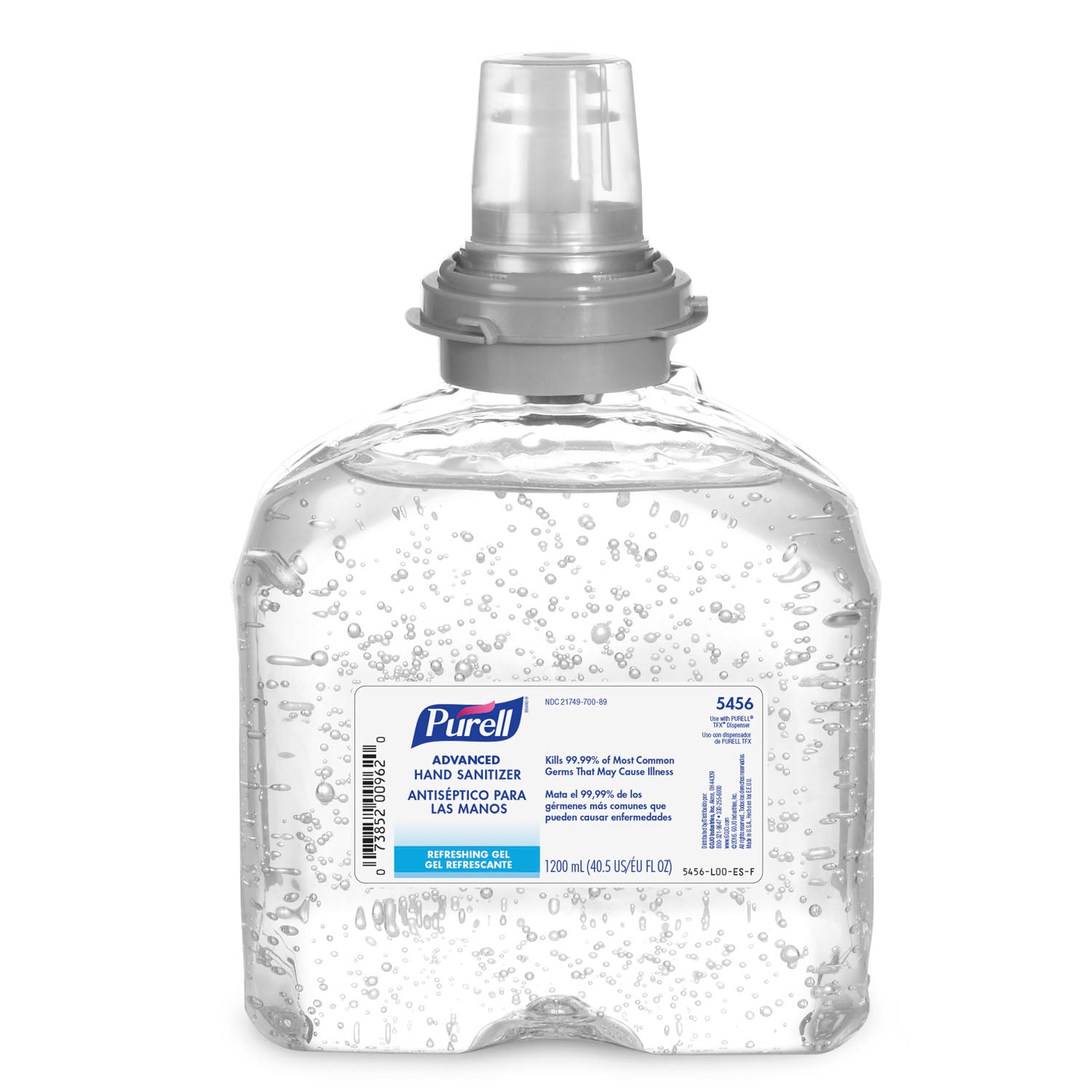 TFX Instant Hand Sanitizer, 1200mL, 4/cs (Item is considered HAZMAT and cannot ship via Air or to AK, GU, HI, MP, PR, VI)