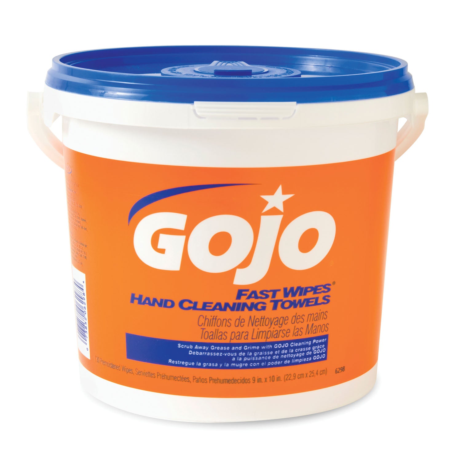 Heavy Duty Hand Cleaning Towels, 130 Ct Bucket, 4/cs