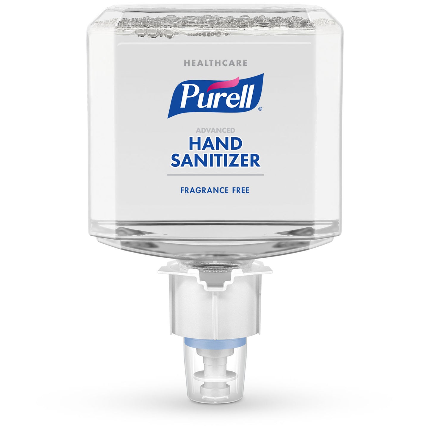 Healthcare Advanced Hand Sanitizer Gentle & Free Foam, 1200 ml, Clear, 2/cs (Item is considered HAZMAT and cannot ship via Air or to AK, GU, HI, MP, PR, VI)