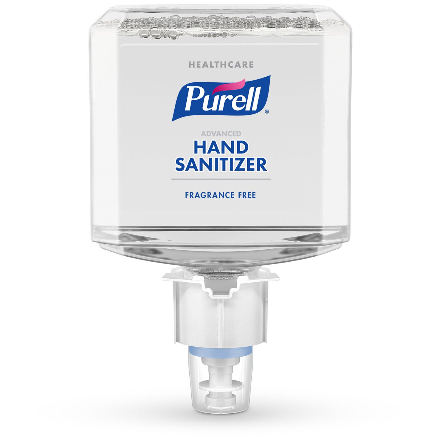 Healthcare Advanced Hand Sanitizer Gentle & Free Foam, 1200 ml, Clear, 2/cs (Item is considered HAZMAT and cannot ship via Air or to AK, GU, HI, MP, PR, VI)