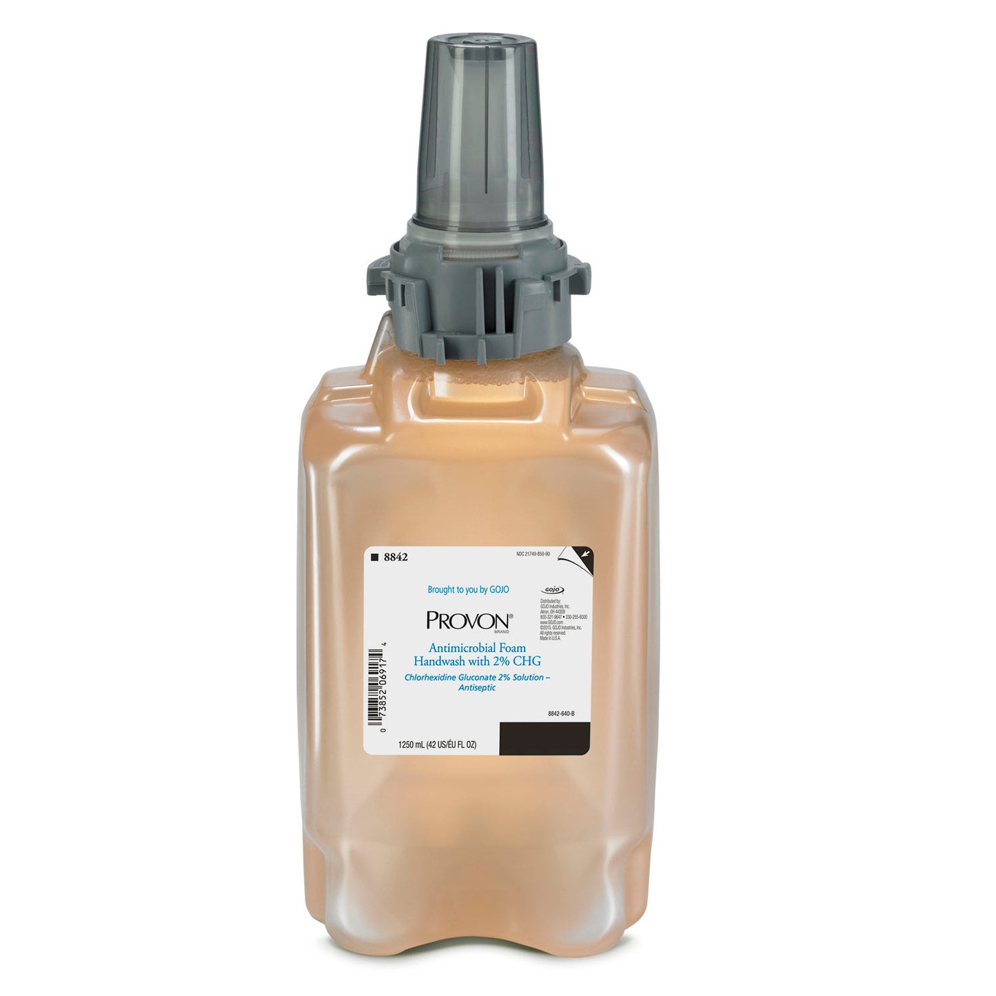 PROVON ADX 1250 mL, Foaming Antimicrobial Skin Cleanser with 2% CHG, 3/cs