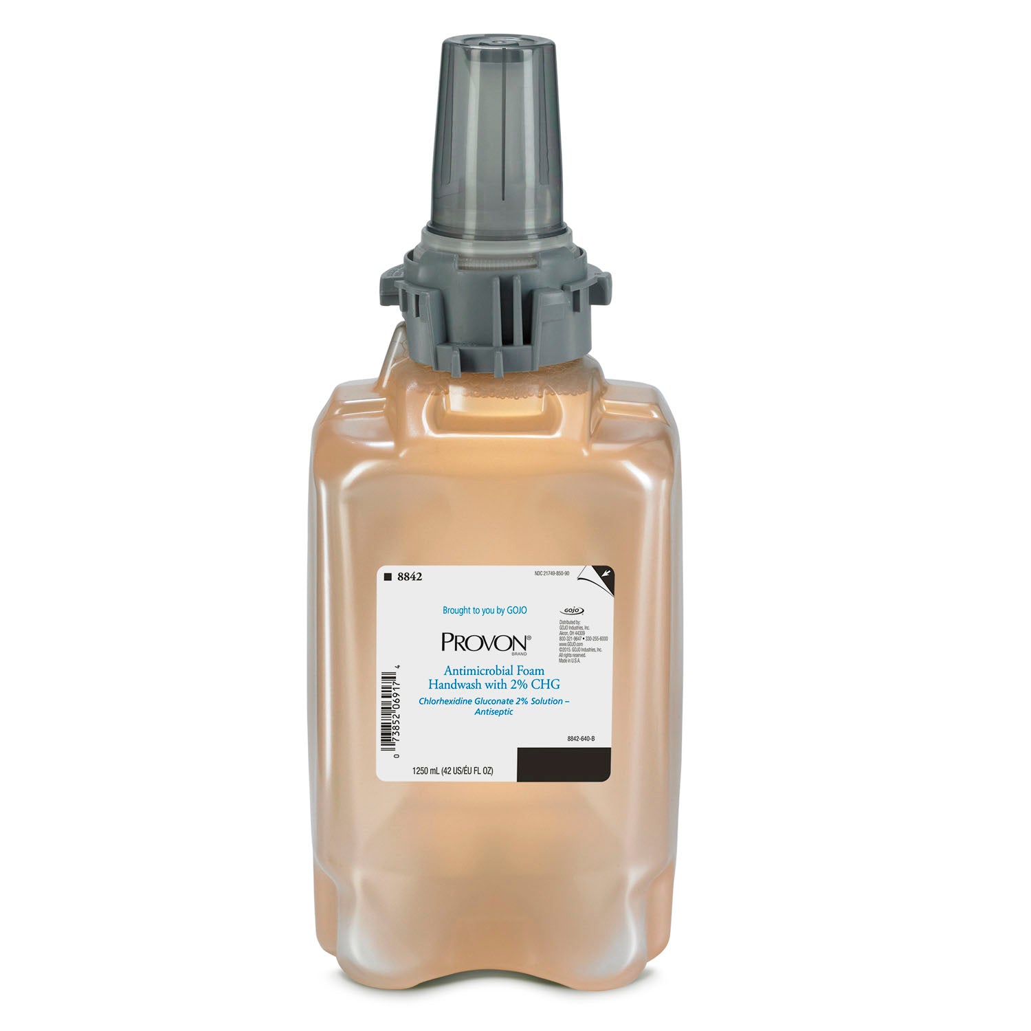 PROVON ADX 1250 mL, Foaming Antimicrobial Skin Cleanser with 2% CHG, 3/cs
