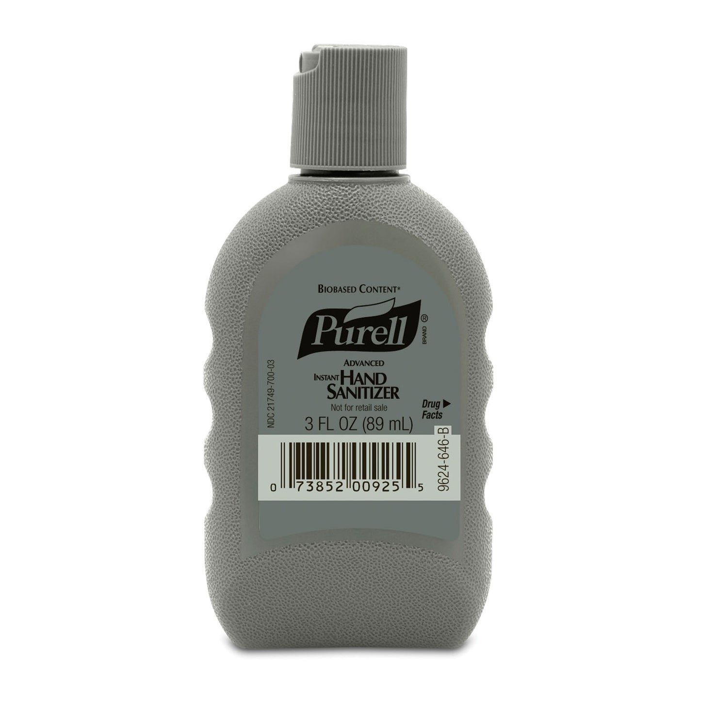 Instant Hand Sanitizer, 3 fl oz FST Bottle, Foliage Green with Disc-Cap, 24/cs (Item is considered HAZMAT and cannot ship via Air or to AK, GU, HI, MP, PR, VI)