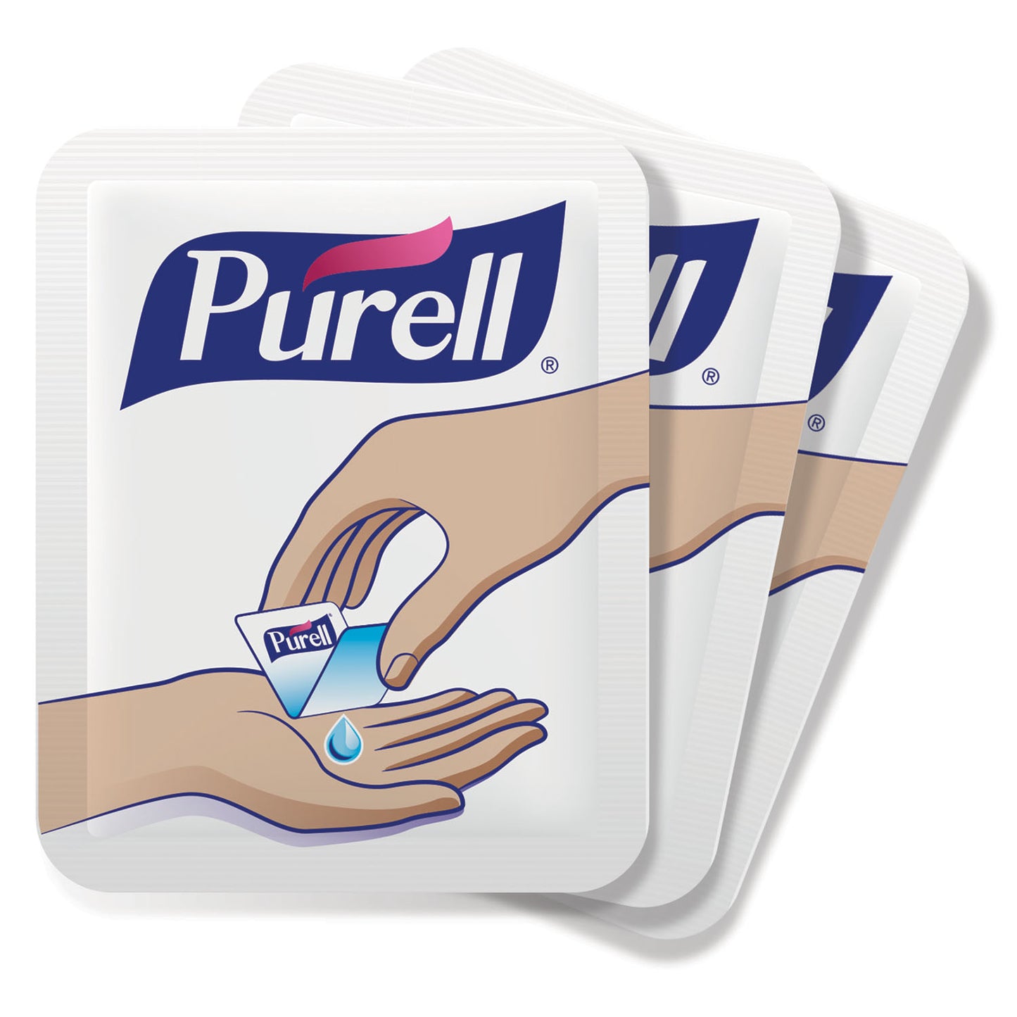 Instant Hand Sanitizer, 0.04 oz (1.2ml) Individual Packet, Bulk, 2000/cs (Item is considered HAZMAT and cannot ship via Air or to AK, GU, HI, MP, PR, VI)