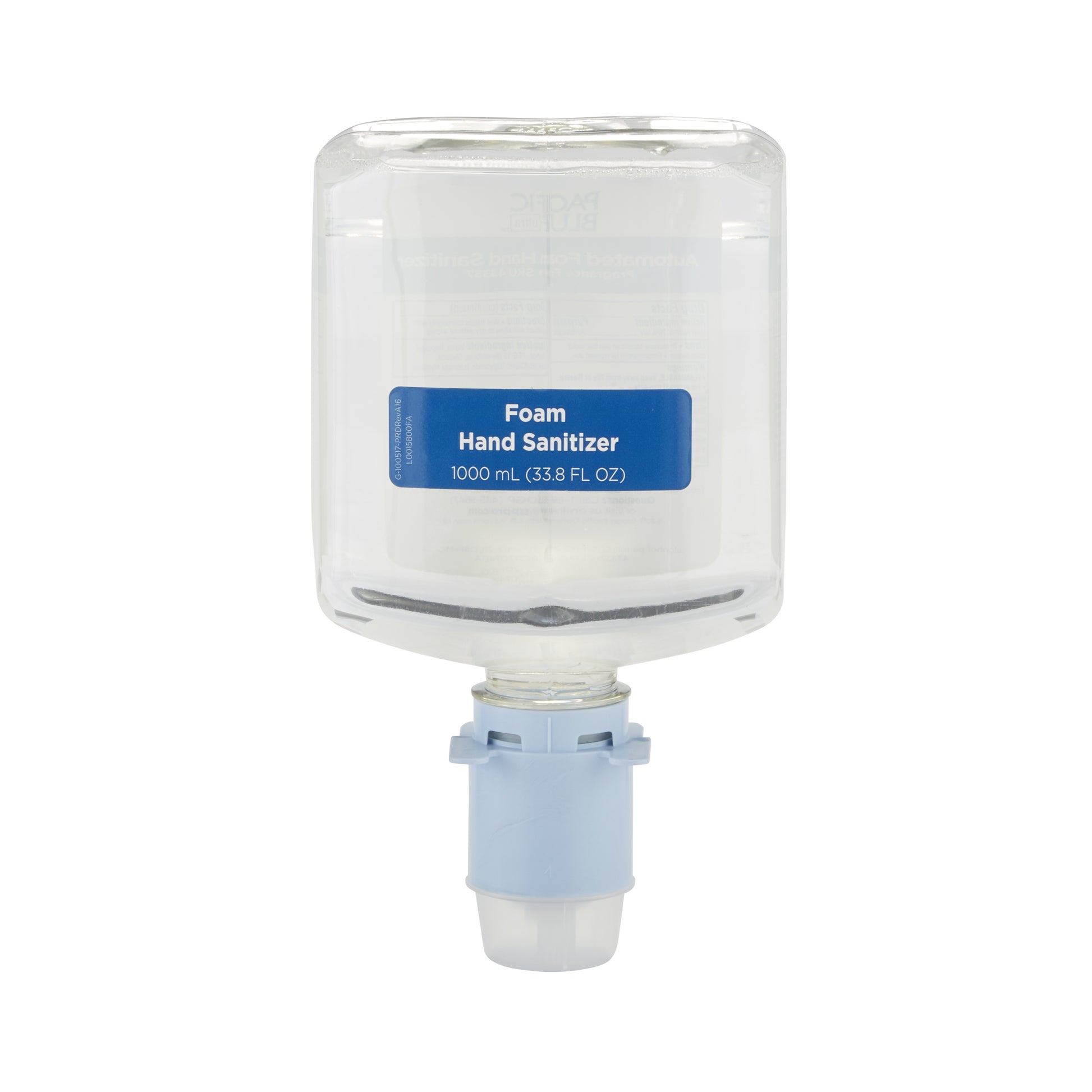 Pacific Blue Ultra Automated Touchless Foam Sanitizer Dispenser Refill, Dye & Fragrance Free, 1000 mL, 3/cs (DROP SHIP ONLY) (Item on Manufacturer Backorder - Inventory Limited when Available)