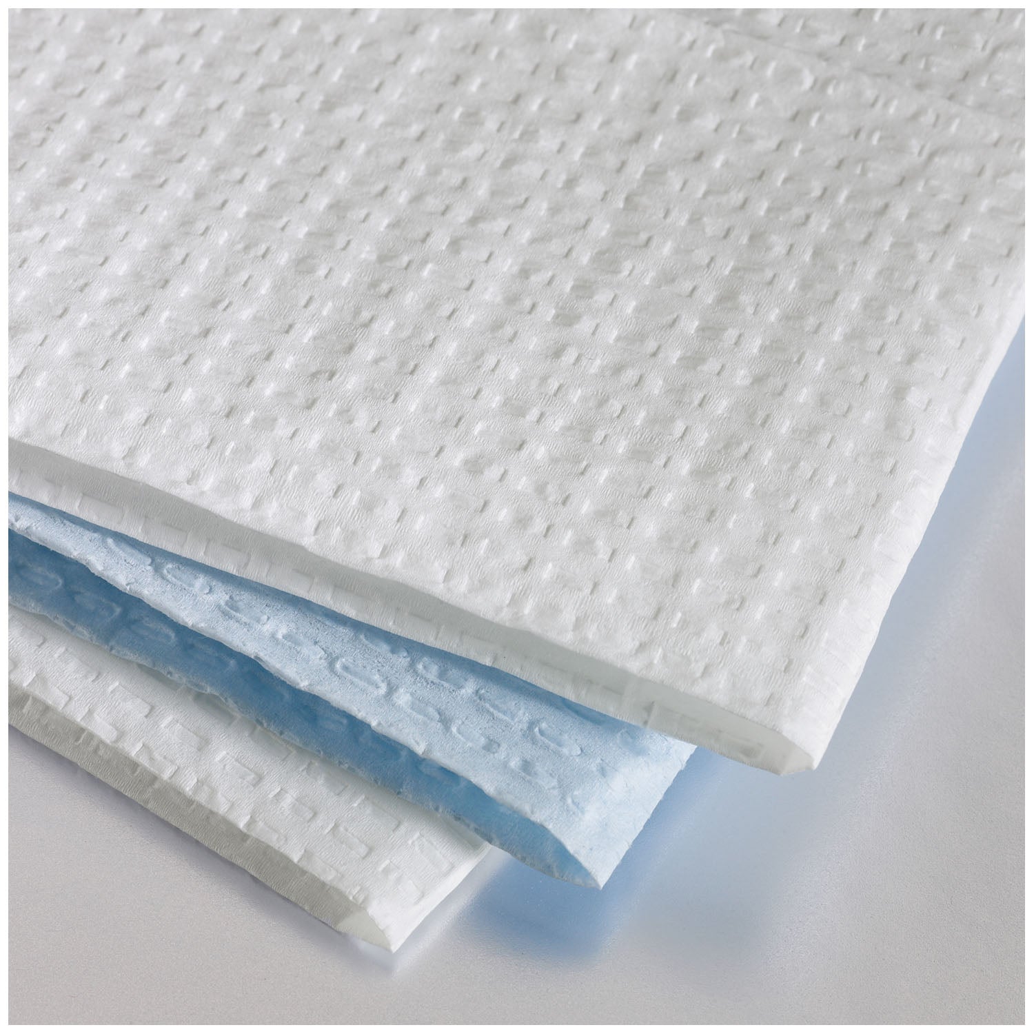 Tissue-Overall Embossed Towel, 13_" x 18", White, 3-Ply, 500/cs (63 cs/plt) (70170N) (Part Number is having a ROLLING TRANSITION from a 3 digit to a 7 digit number - You may receive either part number until transition is completed) (To Be DISCONTINUED for PNC)