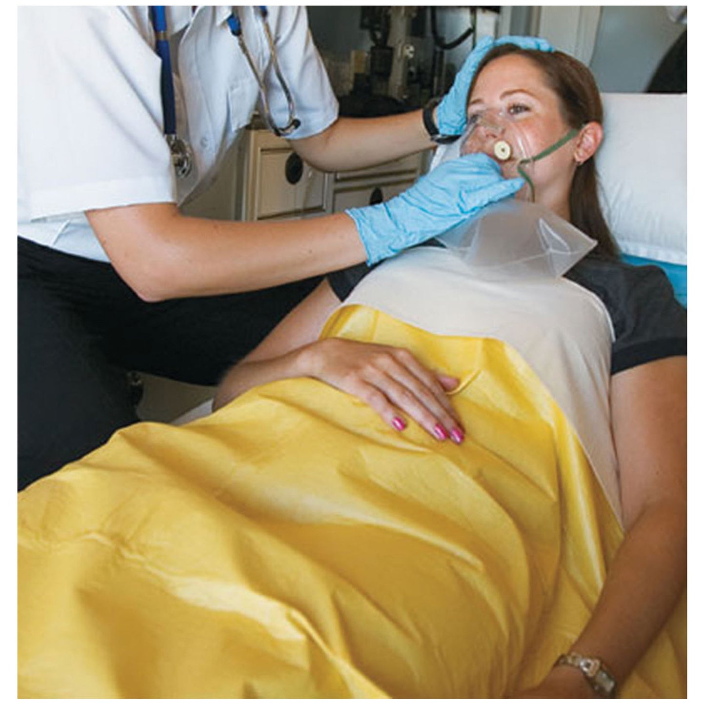 Visiblanket Blanket,, 50" x 84", Individually Packaged, Printed Poly Bag, 25/cs (42 cs/plt)