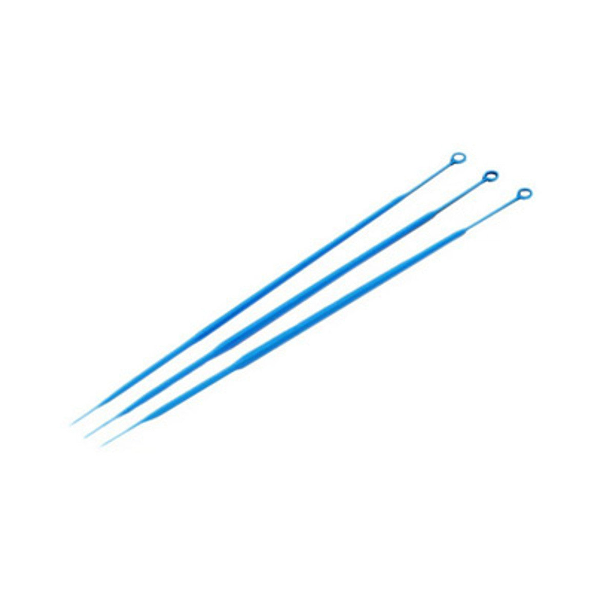Inoculation Loop, 1uL, Rigid Feel, Green, Sterile, 20/pk, 50 pk/cs