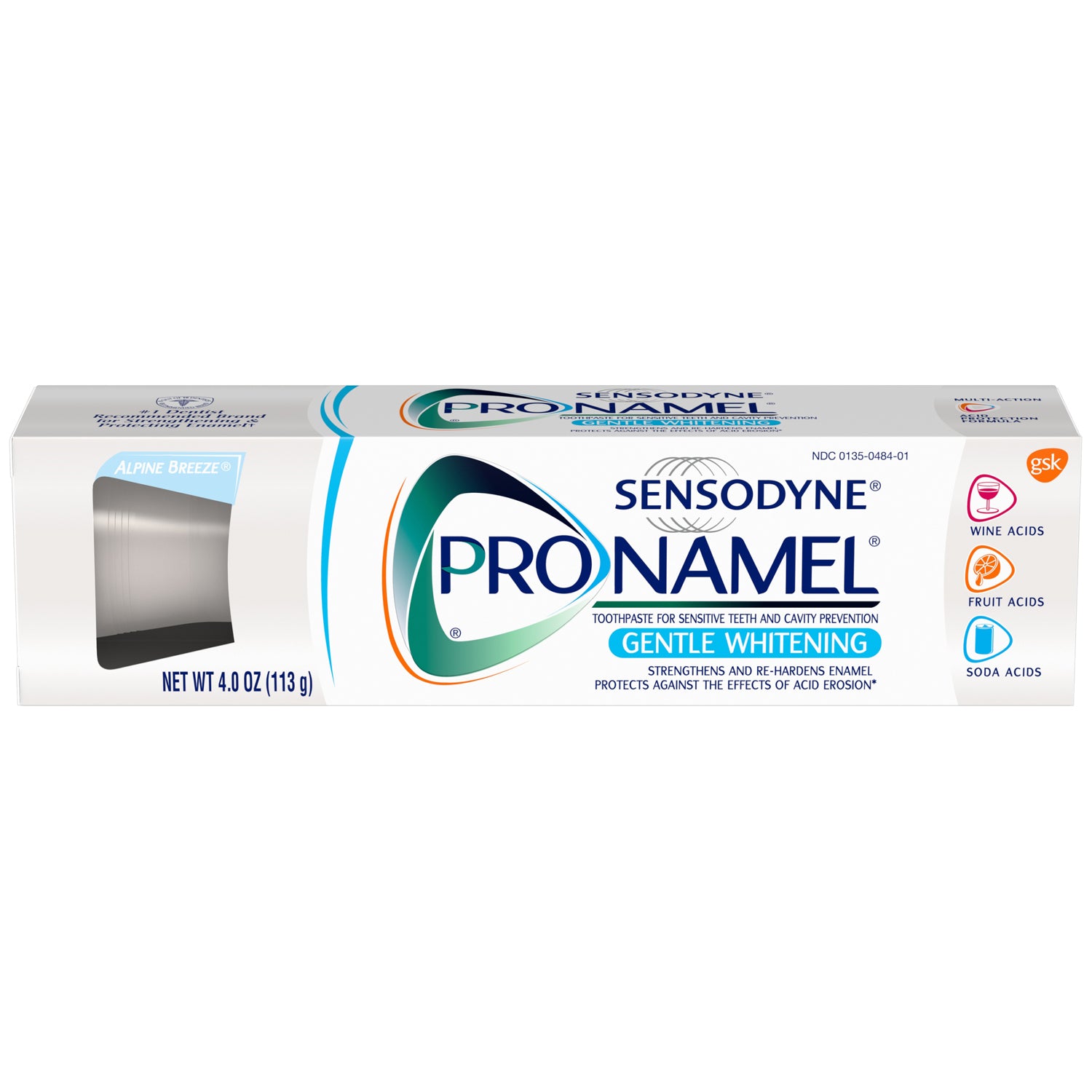 ProNamel Gentle Whitening Toothpaste, Fresh Mint, 4 oz. tube, 12/cs (Available for sale in US only) (Products cannot be sold on Amazon.com or any other third Party sites.) (Item is Non-Returnable)