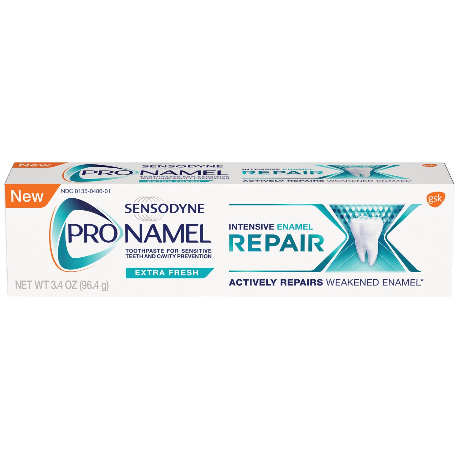 ProNamel Intensive Enamel Repair Toothpaste, Extra Fresh, 3.4 oz. tube, 6/pkg, 2 pkg/cs (12 tubes total) (Available for sale in US only) (Products cannot be sold on Amazon.com or any other third Party sites.)