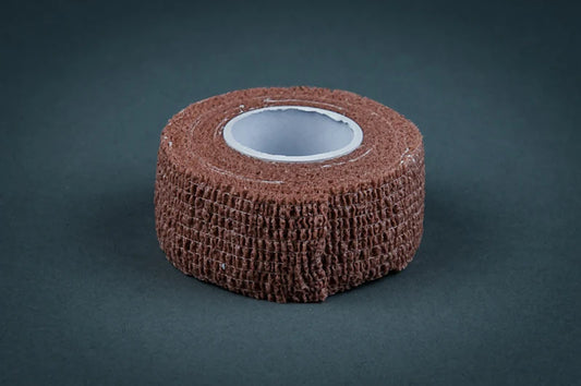 Compression Bandage, Non-Glare, 1" x 5 yds, Beige, Non-Sterile, Latex-Free, Individually Wrapped, 3 dz/bx, 2 bx/cs