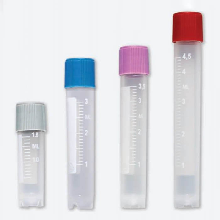 Screw Cap with Silicone Washer for Sample Tubes with External Threads (#'s: 6030-6059), Green, 1000/bg