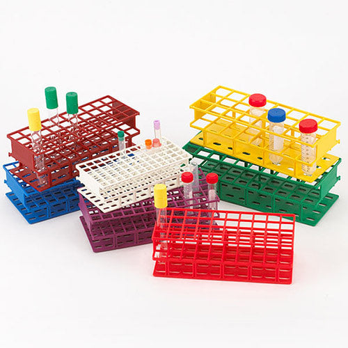 Wireless Rack, Full-Size, 30mm Max Tube Diameter, 24 Places, 3 x 8 Array, 11" x 4.25" x 3.3", Blue