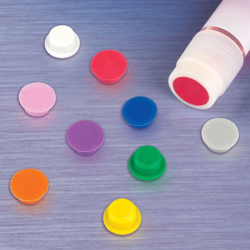 Cap Insert for CryoCLEAR Vials, Blue, 100/bg
