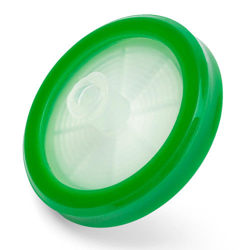 Syringe Filter, MCE Membrane, 0.22m Porosity, 30mm Diameter, PP Housing, STERILE, Individually Wrapped, 50/bx