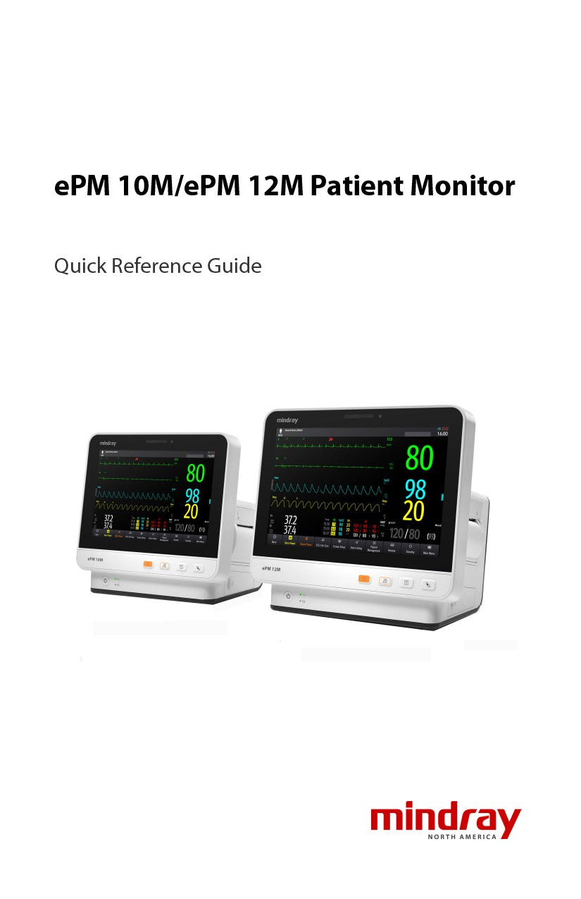 Epm 10M/12M Quick Reference Guide (English) (Continental US Only) (DROP SHIP ONLY) (Pricing Subject to Change without Notice)
