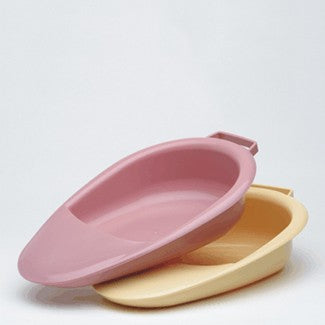 Fracture Bedpan, Dusty Rose, 12/cs