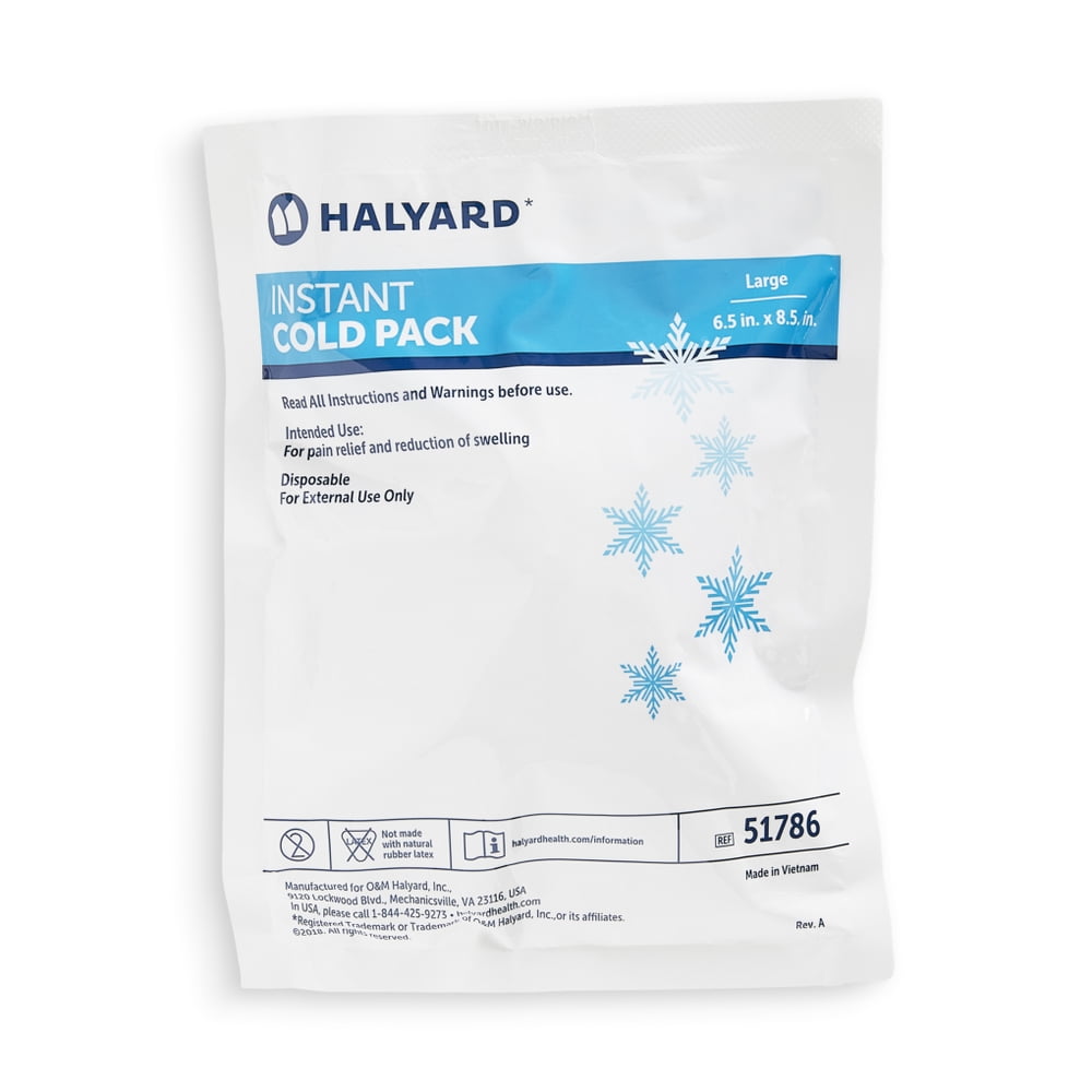 Cold Pack, 6.5" x 8", 24/cs (Item is considered HAZMAT and cannot ship via Air or to AK, GU, HI, MP, PR, VI) (US Only)
