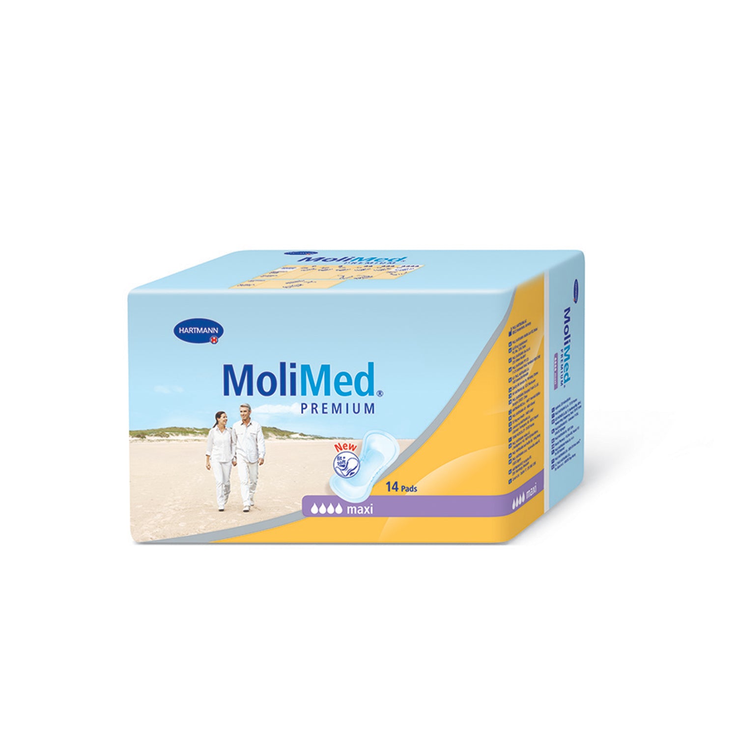 Maxi Bladder Control Pad, 17" x 6_", 14/pk, 12 pk/cs