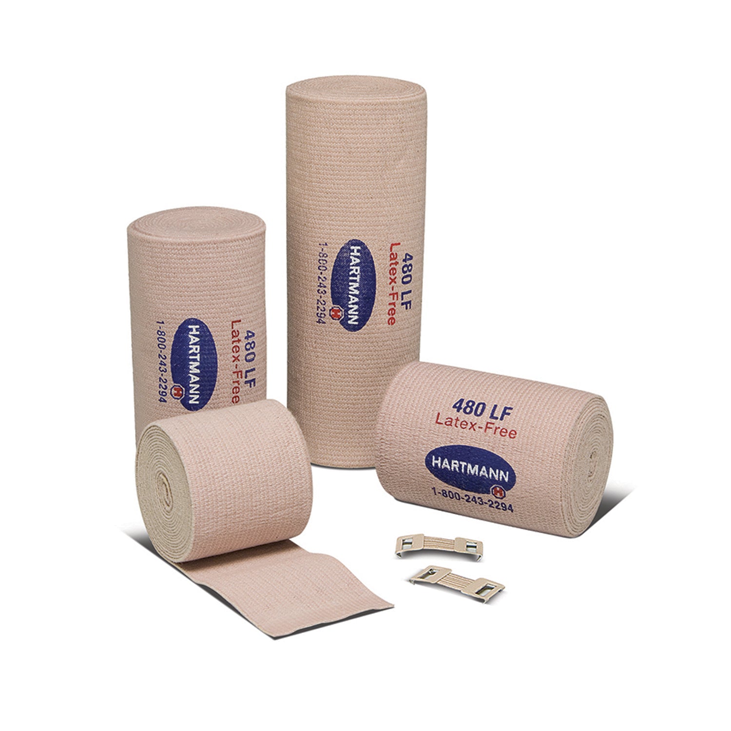 Bandage, Elastic, 4" x 5 yds, 10/pk, 6 pk/cs
