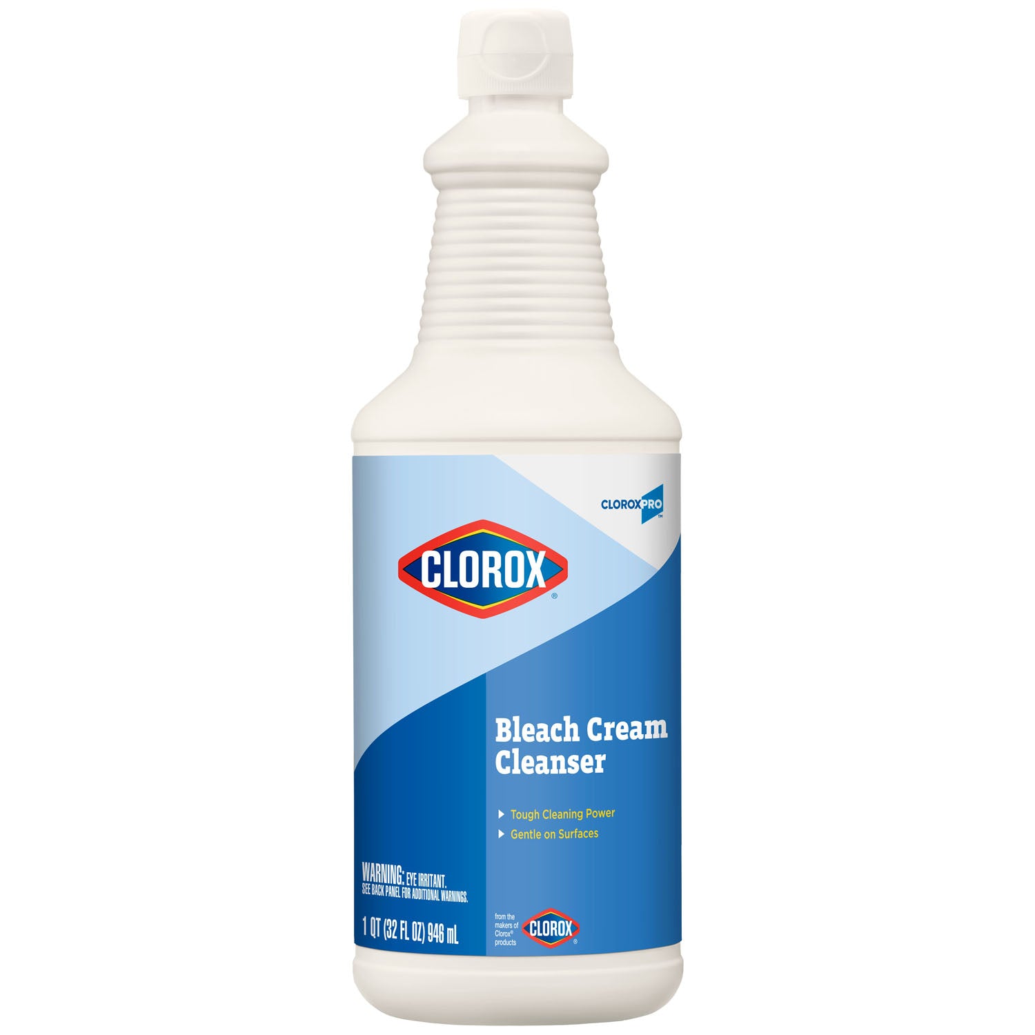 CloroxPro Clorox Bleach Cream Cleanser, 32 fl oz, 8/cs