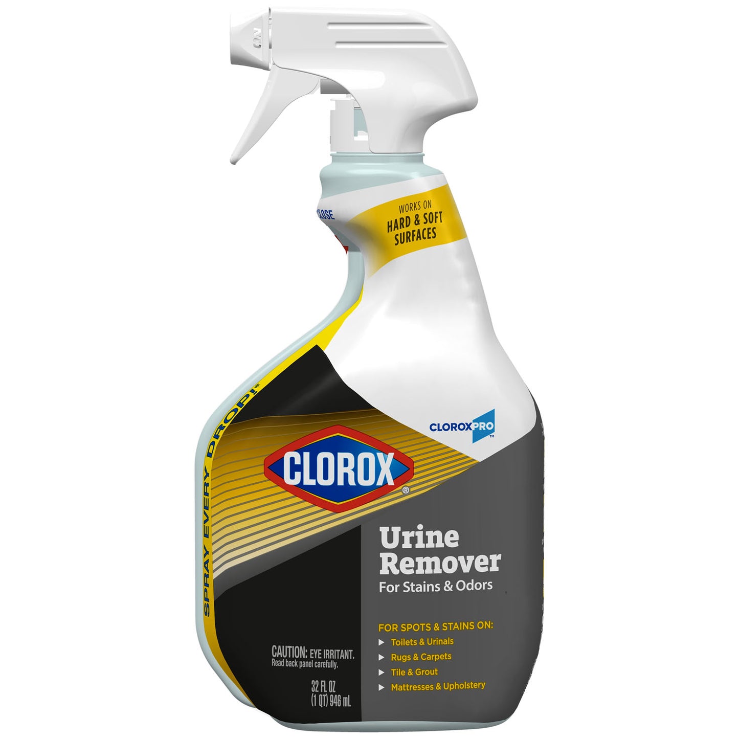 CloroxPro Clorox Urine Remover for Stains and Odors Spray, 32 oz, 9/cs (Continental US Only)